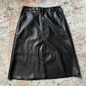 Faux Leather Skirt - A New Day Target